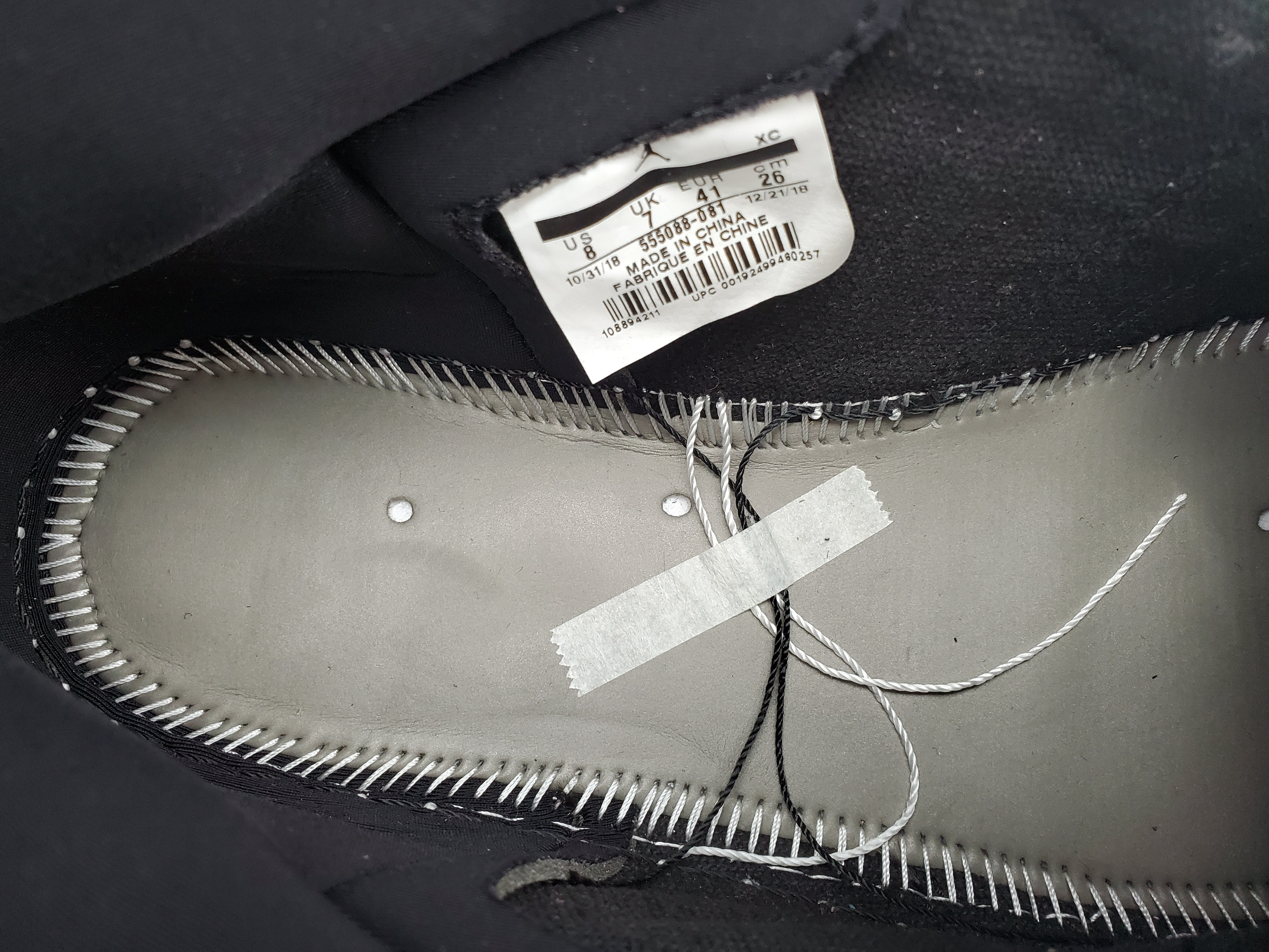 Jordan 1 Retro High Black Crimson Tint