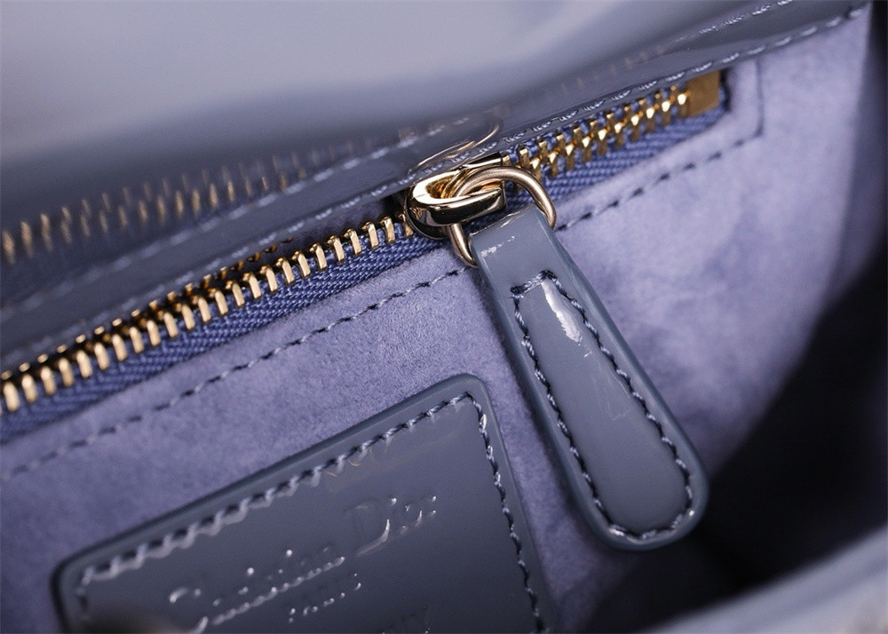 mini lady D*or bag 6.5 x 6 x 3 inches