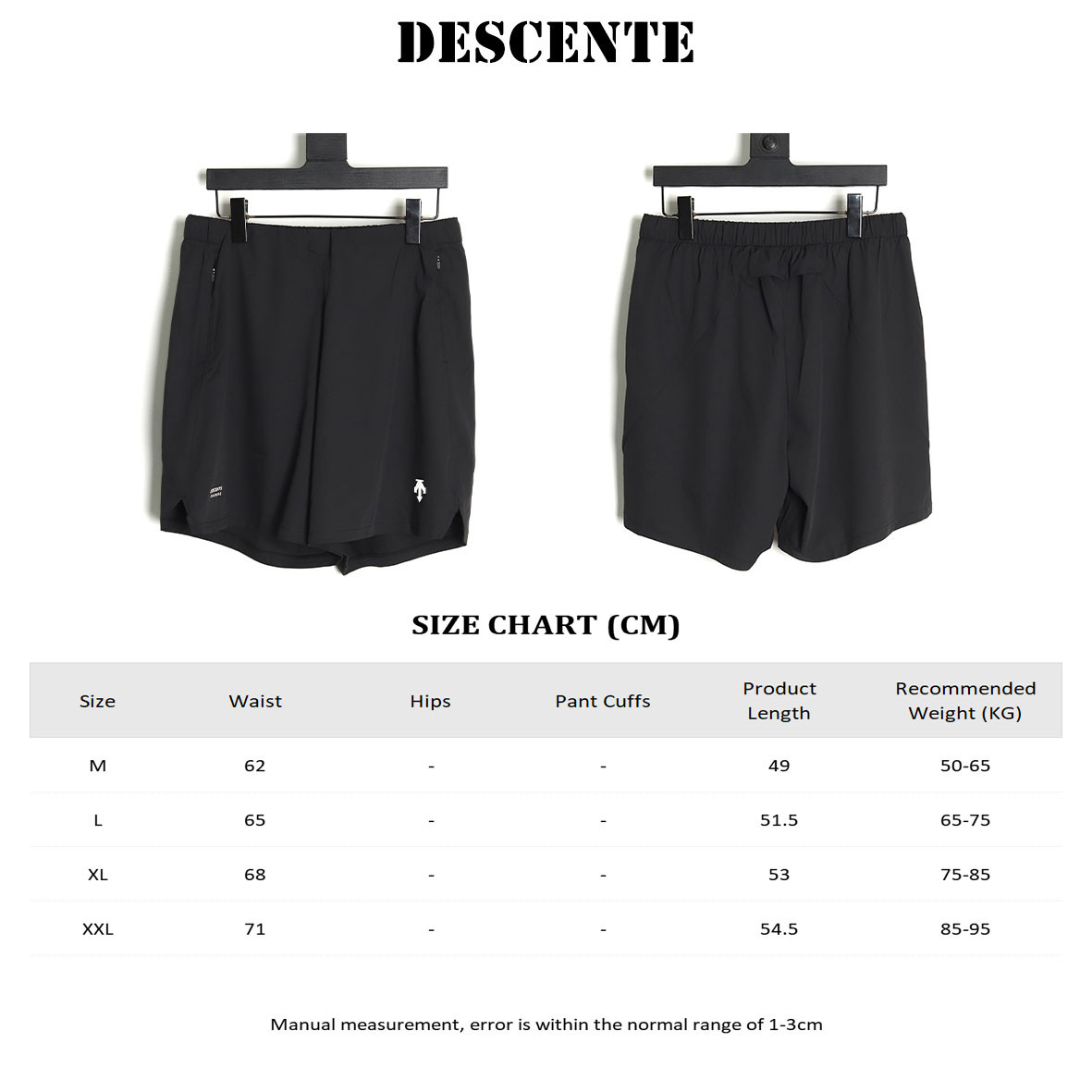 Descente Sports shorts