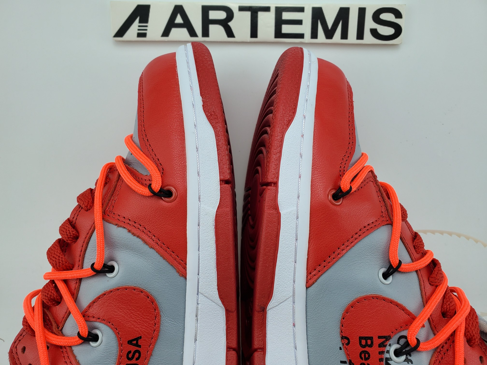 Nike Dunk Low Off-White University Red