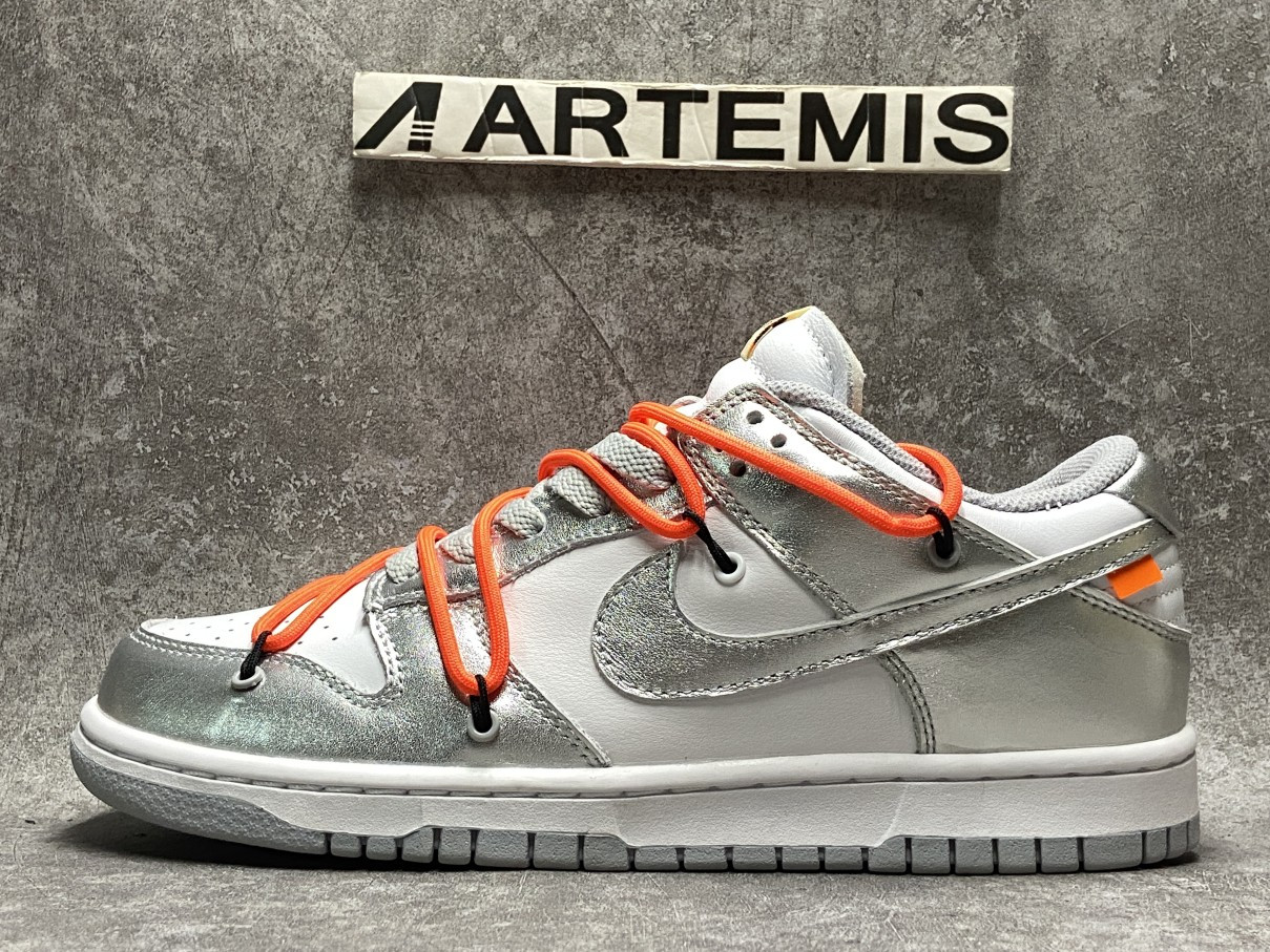 Nike Dunk Low Off-White Silver