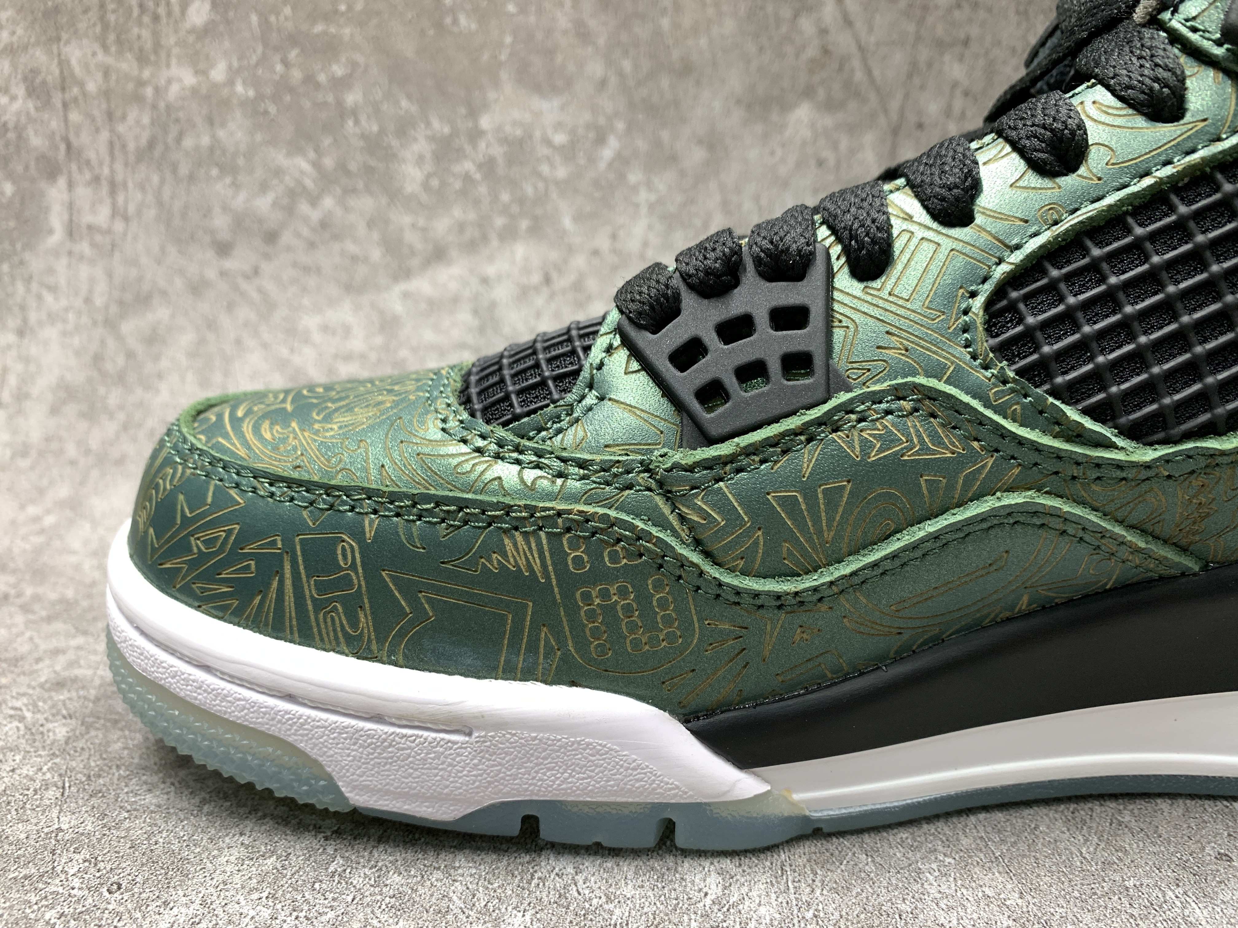Air Jordan 4 Retro Laser Green