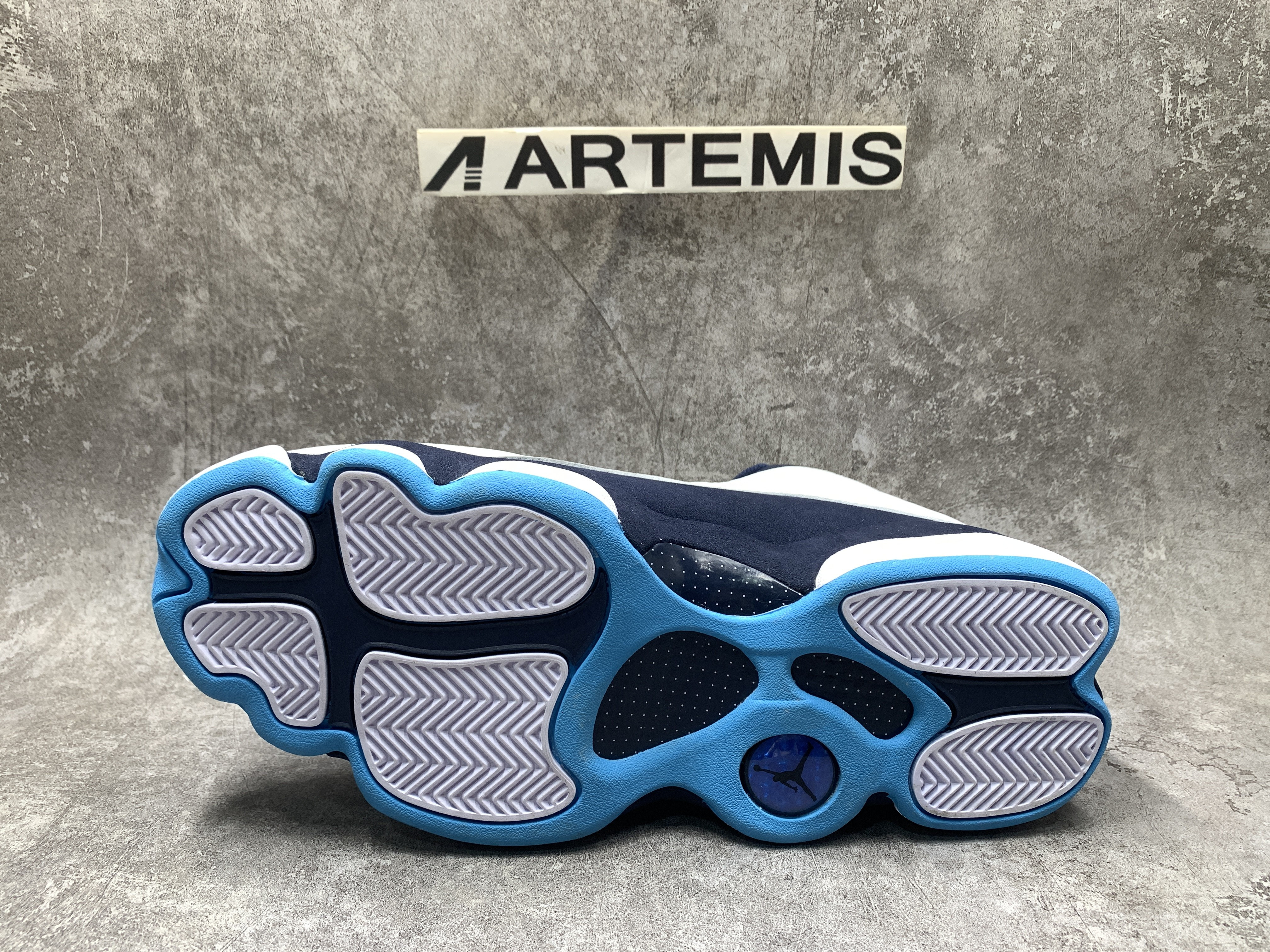 Jordan 13 Retro Obsidian Powder Blue White