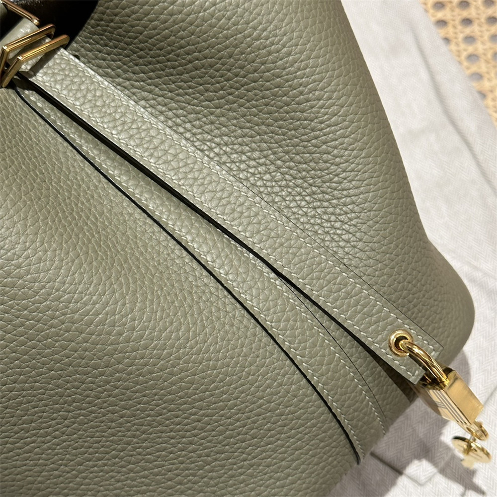 Hermès Picotin 18cm sage greensage green without original box