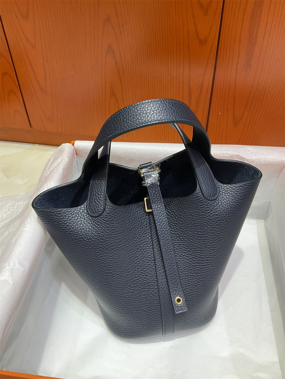 Hermès Picotin 18cm midnight blue without original box