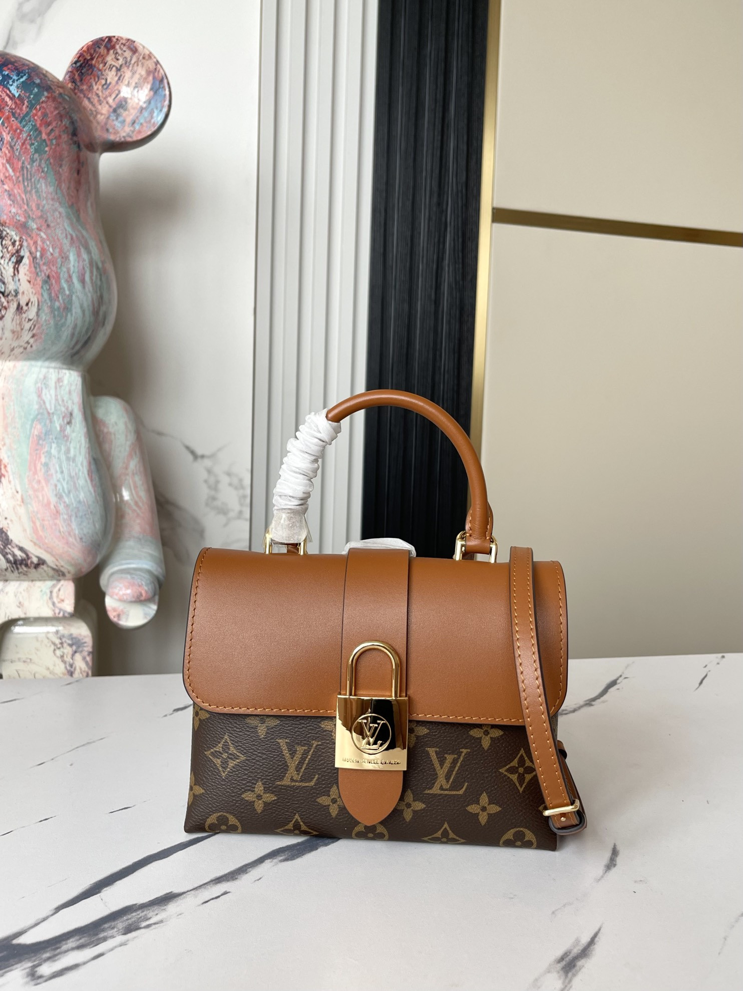 LV  M44654 Locky BB 7.9 x 6.3 x 3 inches