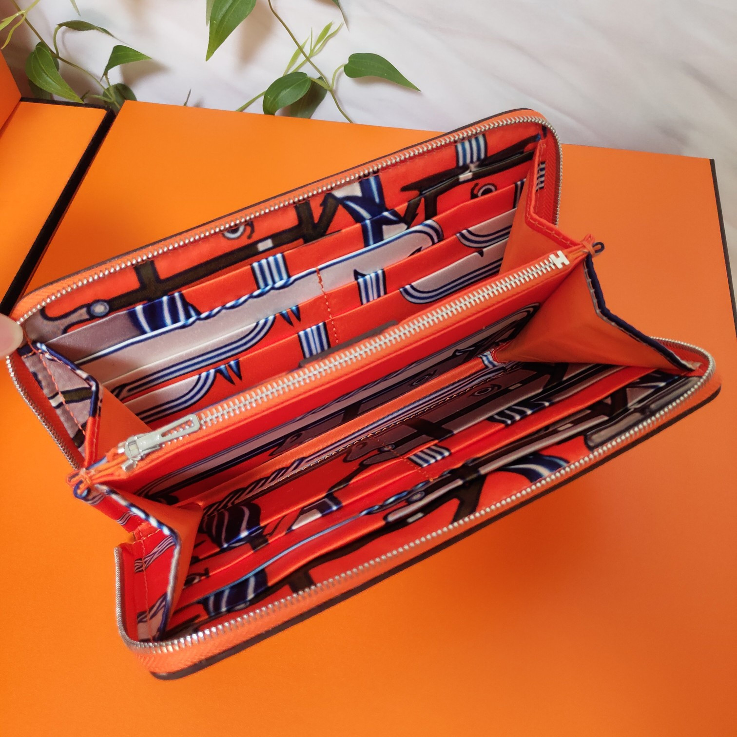 Hermès Long Wallet 20x11cm