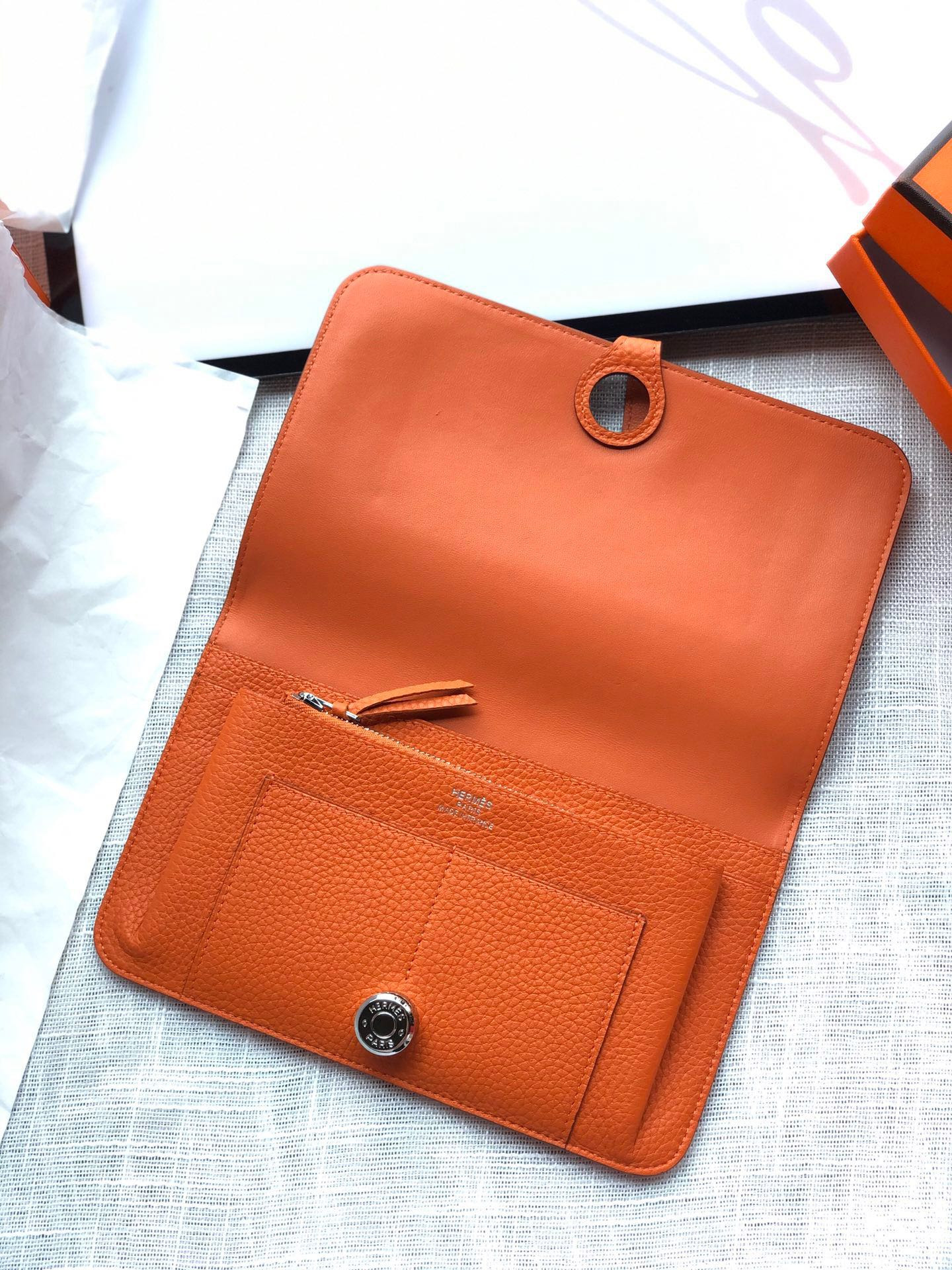 Hermès Dogon Duo Wallet 20.1cm