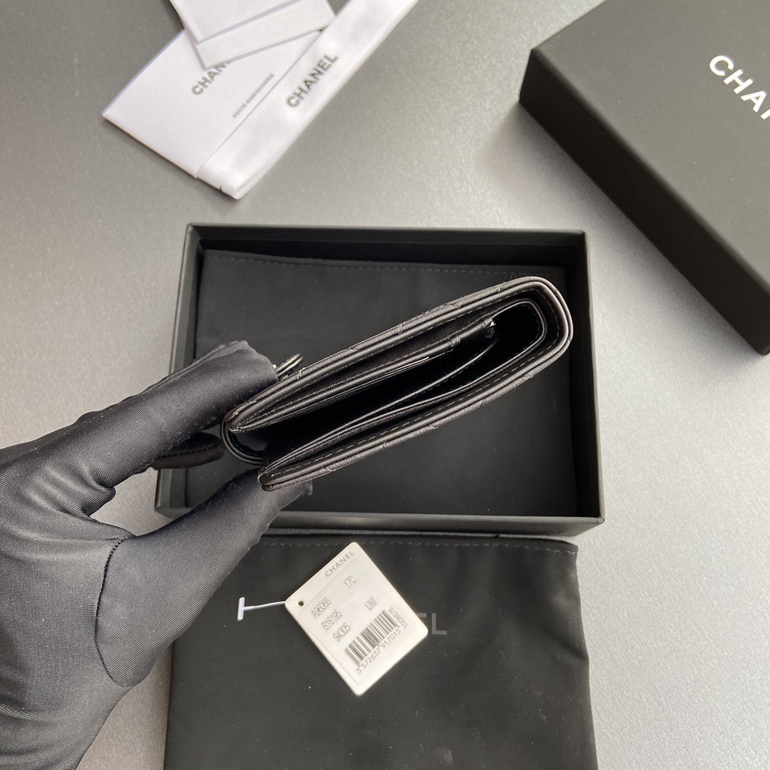 Ch*el card holder 10×14×2cm