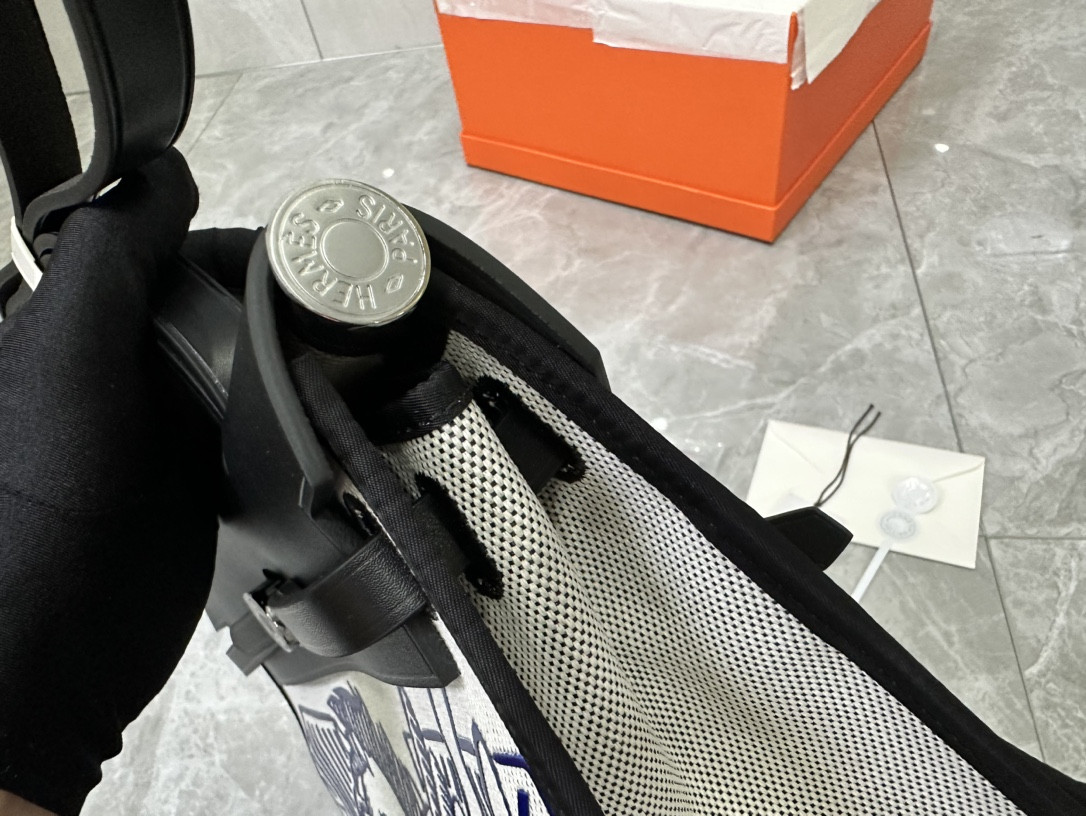 H**mes herbag 25x31x10cm