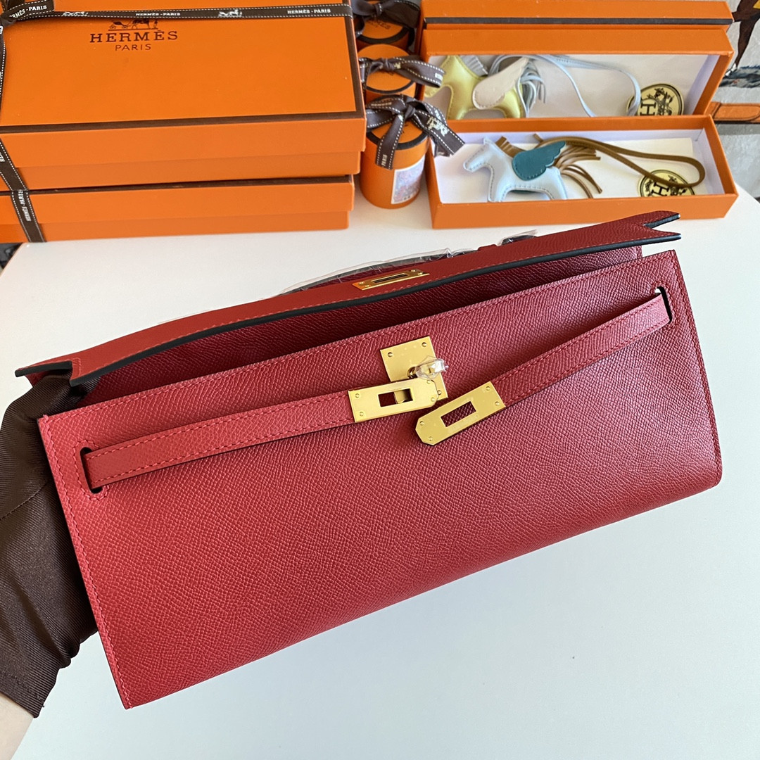 H**mes kelly cut 31cm epsom leather