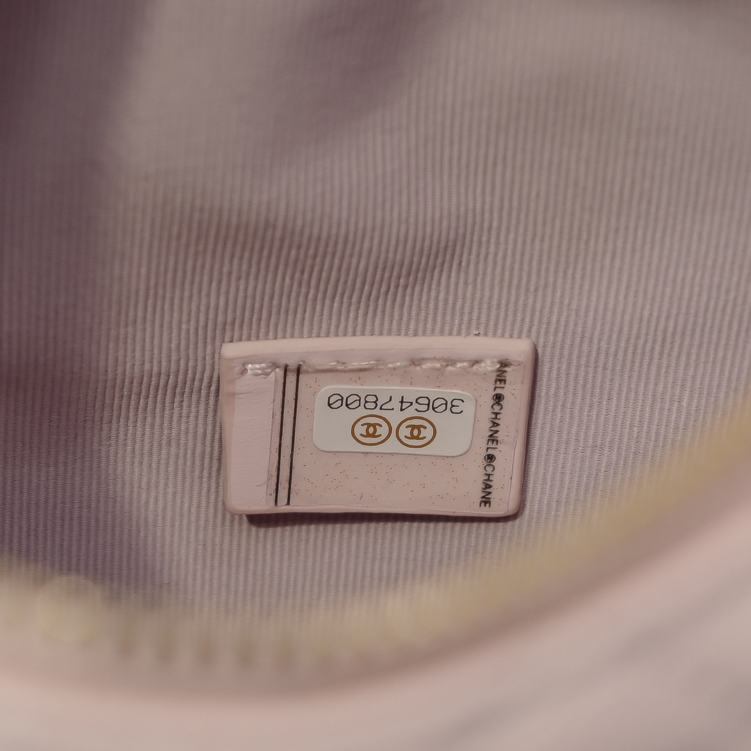 Ch*el clutch 18x17x8cm