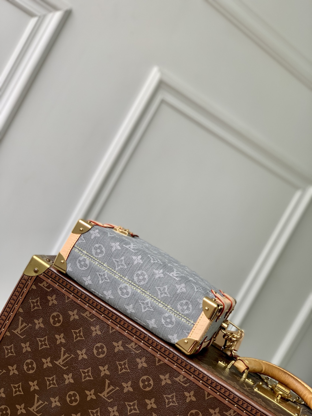 LV Side Trunk MM M13285 23.5x16x8.5cm